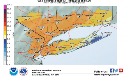Spring Nor’easter on its way tonight
