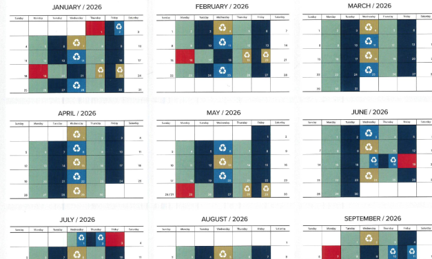 Village Of Babylon 2026 Sanitation and Recycling Calendar
