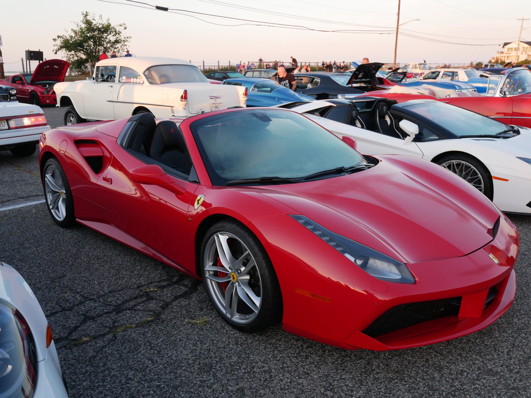 Cars And Coffee At The OBI Babylon's Secret Car Show Home In Babylon