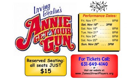 Annie Get Your Gun at The James Street Playhouse