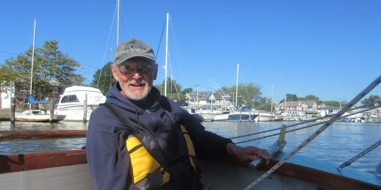 Sailing The Sumpwams Creek With Tom Stock