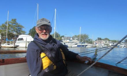 Sailing The Sumpwams Creek With Tom Stock